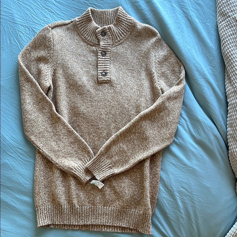 Young Men's Beige Sweater